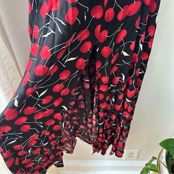 Reformation Lacey Dress Cherry Print - Picture 7 of 9